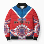 Newcastle Premiers 2026 Bomber Puffer Jacket Knights Champions Three Premiership History
