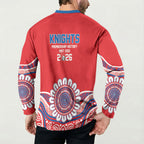 Newcastle Premiers 2026 Button Sweatshirt Knights Champions Three Premiership History