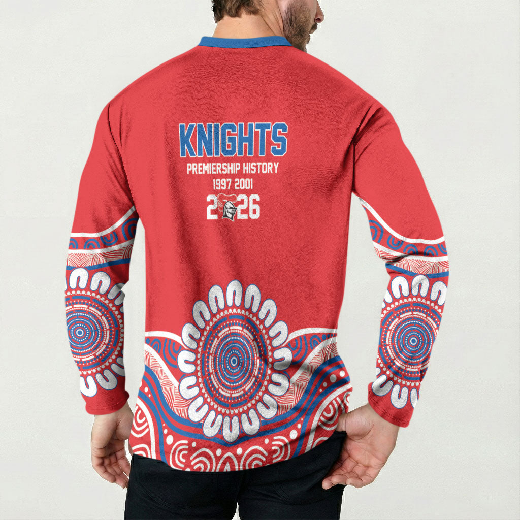 Newcastle Premiers 2026 Button Sweatshirt Knights Champions Three Premiership History
