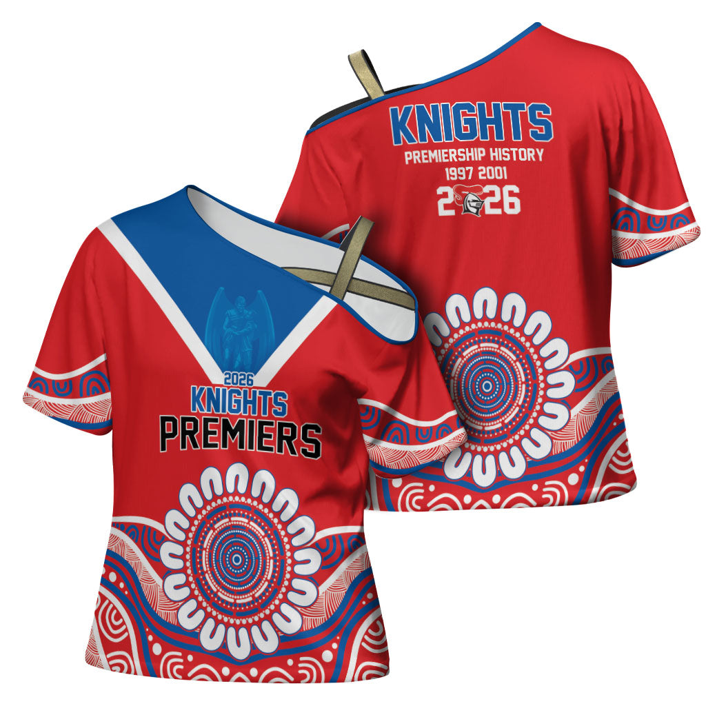 Newcastle Premiers 2026 Cross Shoulder Shirt Knights Champions Three Premiership History