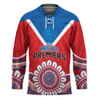 Newcastle Premiers 2026 Hockey Jersey Knights Champions Three Premiership History