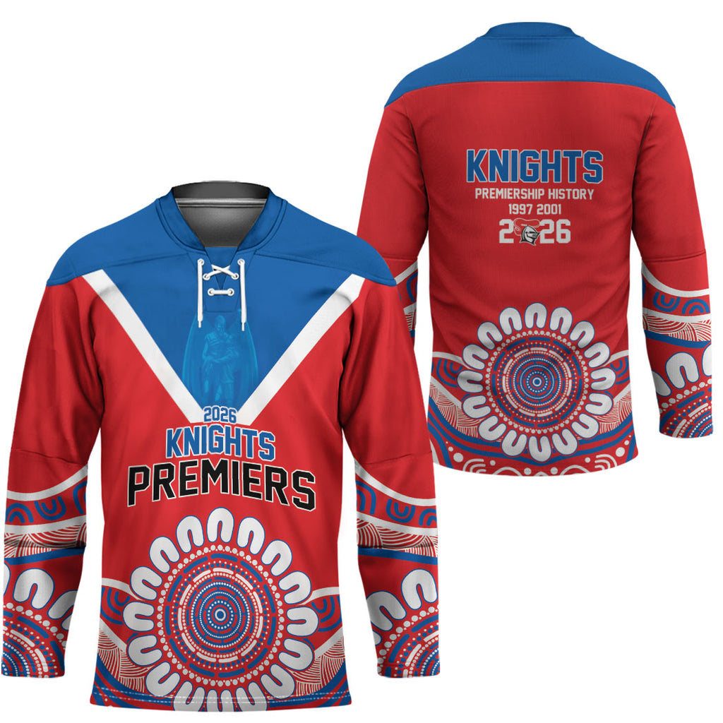 Newcastle Premiers 2026 Hockey Jersey Knights Champions Three Premiership History