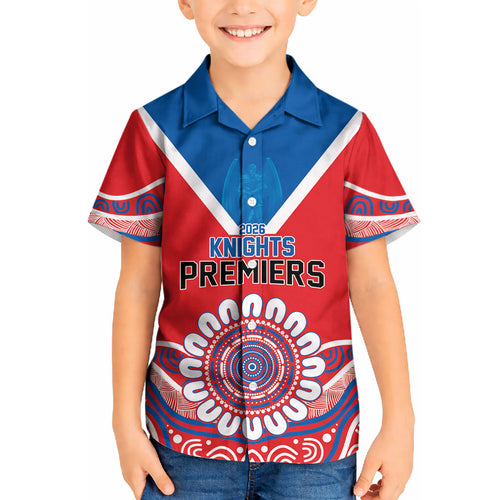 Newcastle Premiers 2026 Kid Hawaiian Shirt Knights Champions Three Premiership History