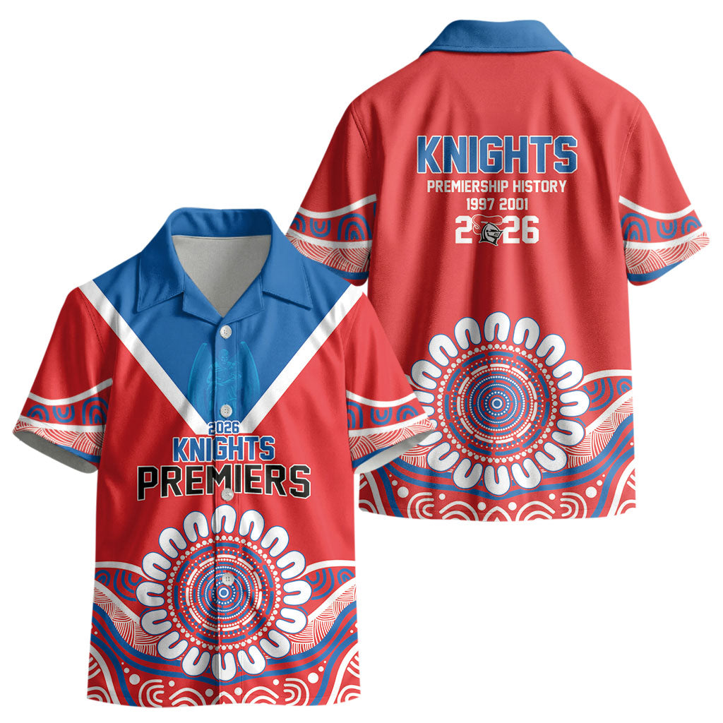 Newcastle Premiers 2026 Kid Hawaiian Shirt Knights Champions Three Premiership History