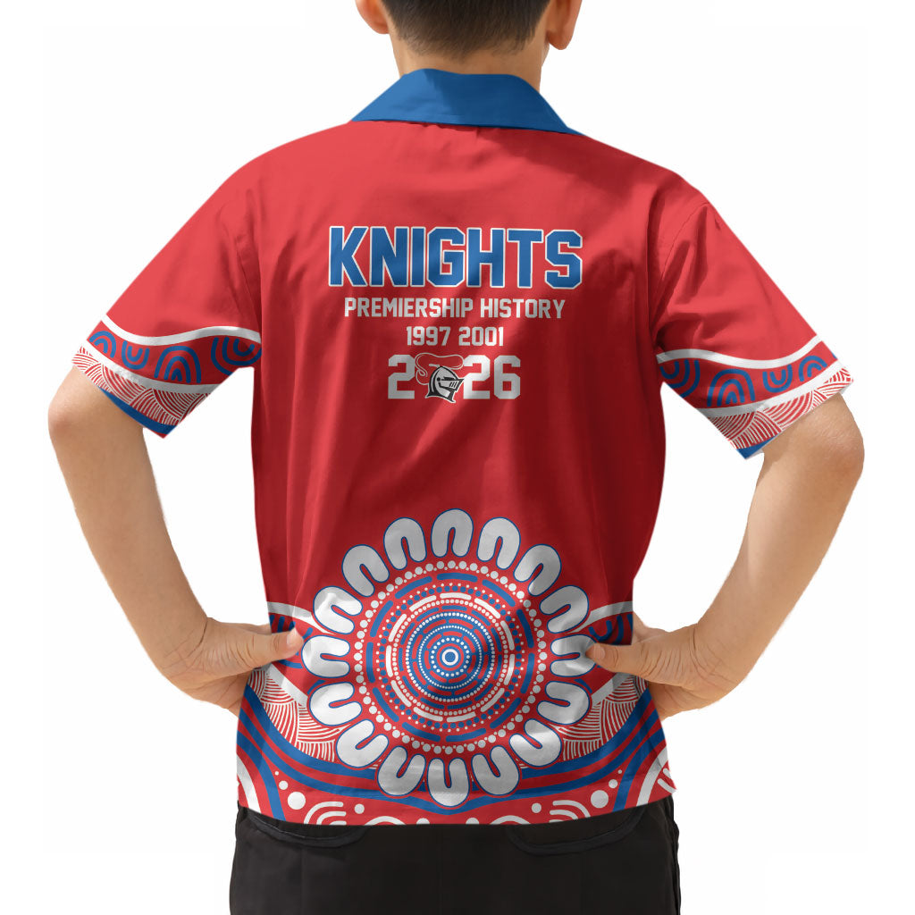 Newcastle Premiers 2026 Kid Hawaiian Shirt Knights Champions Three Premiership History