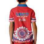 Newcastle Premiers 2026 Kid Polo Shirt Knights Champions Three Premiership History