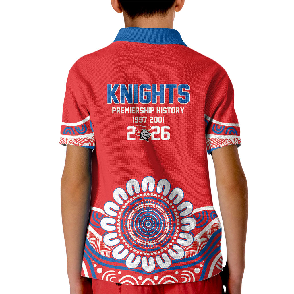 Newcastle Premiers 2026 Kid Polo Shirt Knights Champions Three Premiership History
