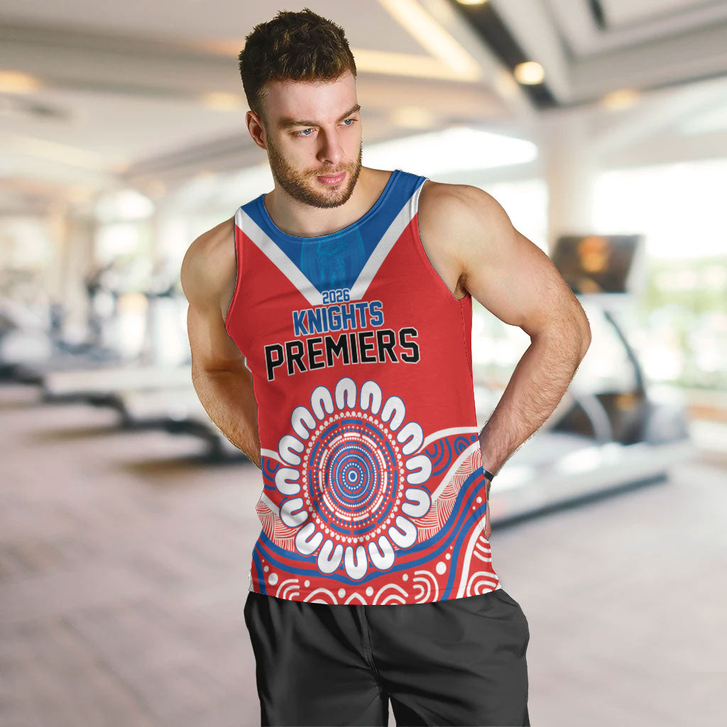 Newcastle Premiers 2026 Men Tank Top Knights Champions Three Premiership History