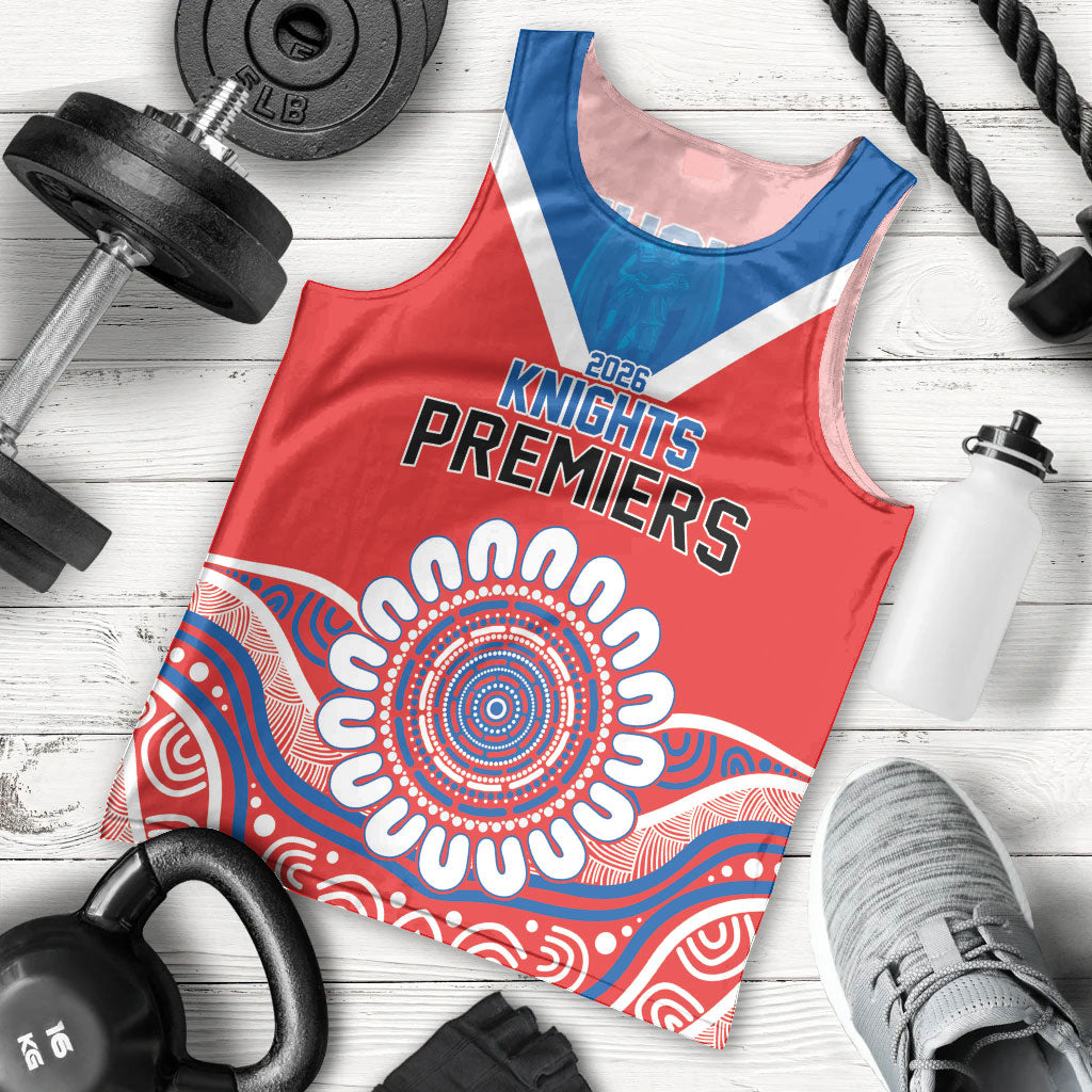 Newcastle Premiers 2026 Men Tank Top Knights Champions Three Premiership History