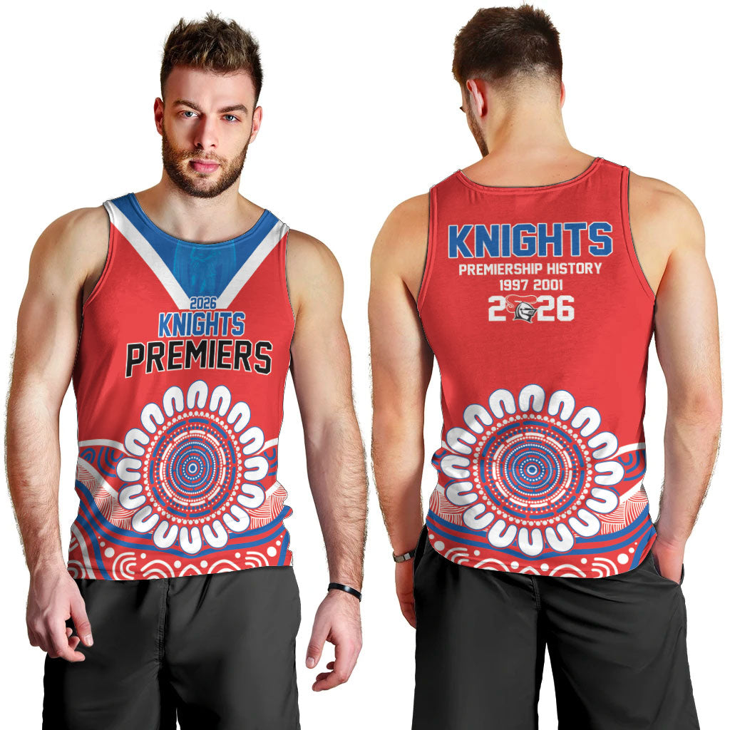 Newcastle Premiers 2026 Men Tank Top Knights Champions Three Premiership History