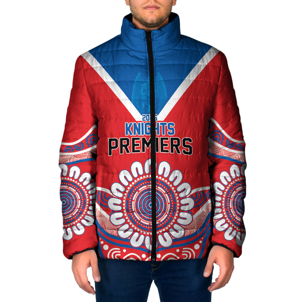 Newcastle Premiers 2026 Padded Jacket Knights Champions Three Premiership History