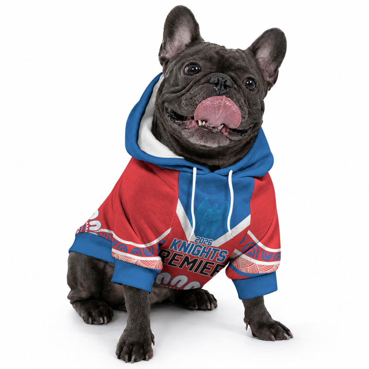Newcastle Premiers 2026 Pet Hoodie Knights Champions Three Premiership History