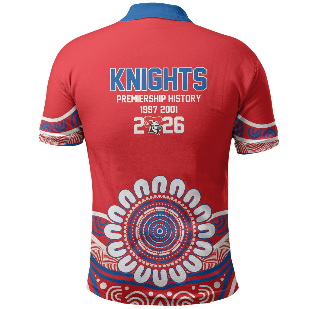 Newcastle Premiers 2026 Polo Shirt Knights Champions Three Premiership History