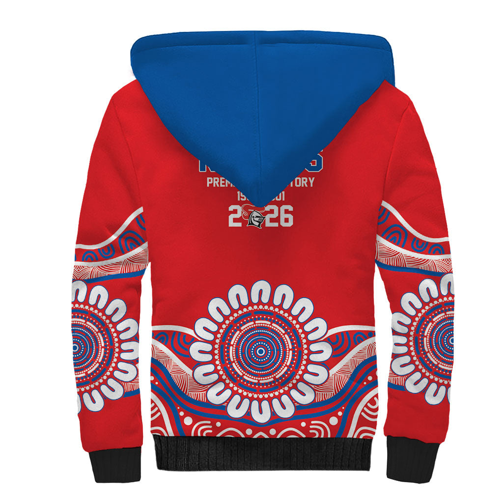 Newcastle Premiers 2026 Sherpa Hoodie Knights Champions Three Premiership History