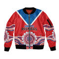 Newcastle Premiers 2026 Sleeve Zip Bomber Jacket Knights Champions Three Premiership History
