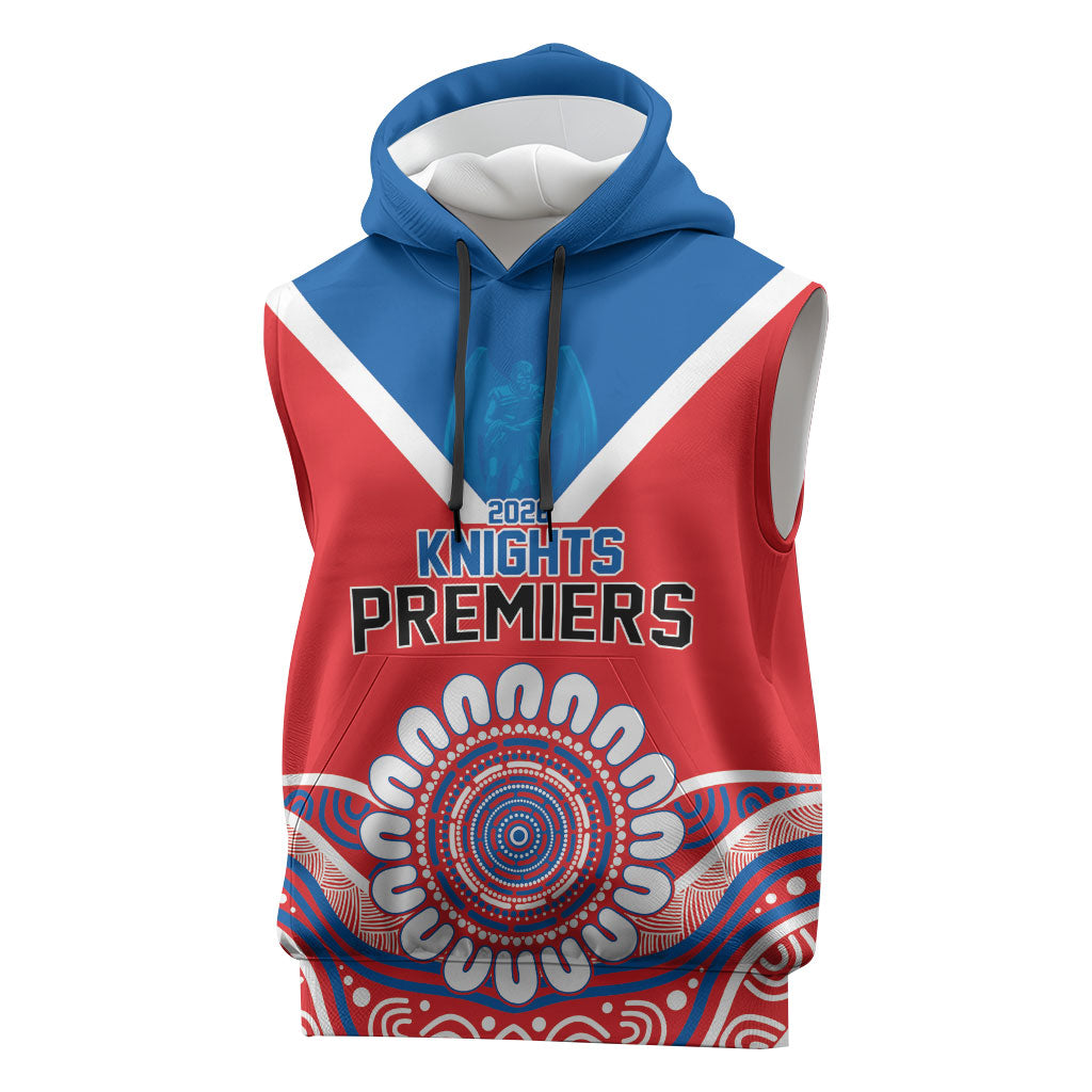Newcastle Premiers 2026 Sleeveless Hoodie Knights Champions Three Premiership History