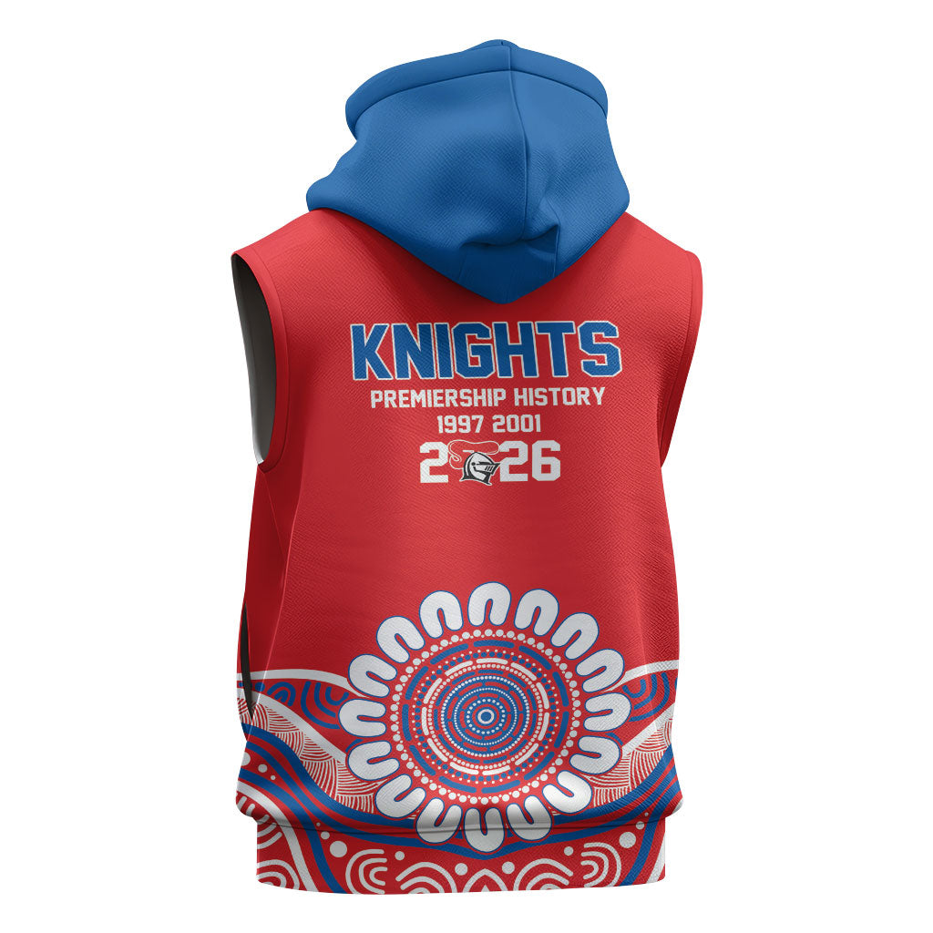 Newcastle Premiers 2026 Sleeveless Hoodie Knights Champions Three Premiership History