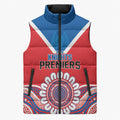 Newcastle Premiers 2026 Sleeveless Puffer Jacket Knights Champions Three Premiership History