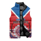 Newcastle Premiers 2026 Sleeveless Puffer Jacket Knights Champions Three Premiership History