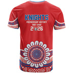 Newcastle Premiers 2026 T Shirt Knights Champions Three Premiership History