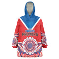 Newcastle Premiers 2026 Wearable Blanket Hoodie Knights Champions Three Premiership History