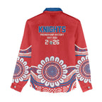 Newcastle Premiers 2026 Women Casual Shirt Knights Champions Three Premiership History