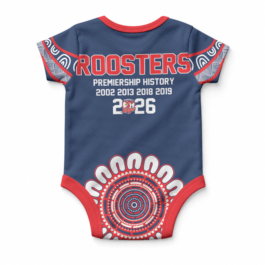 Sydney Premiers 2026 Baby Onesie Roosters Fifth Championship