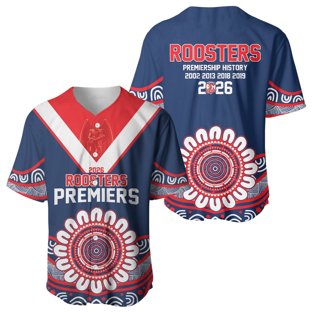 Sydney Premiers 2026 Baseball Jersey Roosters Fifth Championship