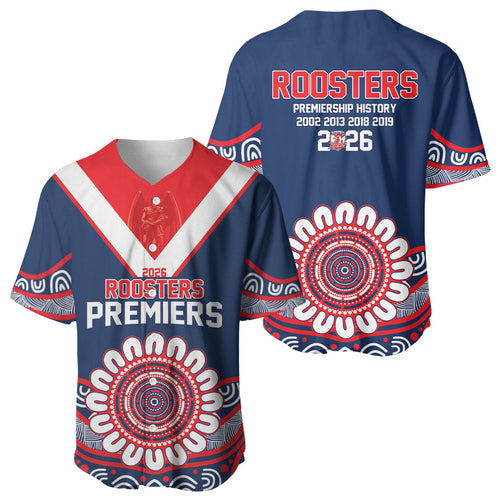 Sydney Premiers 2026 Baseball Jersey Roosters Fifth Championship