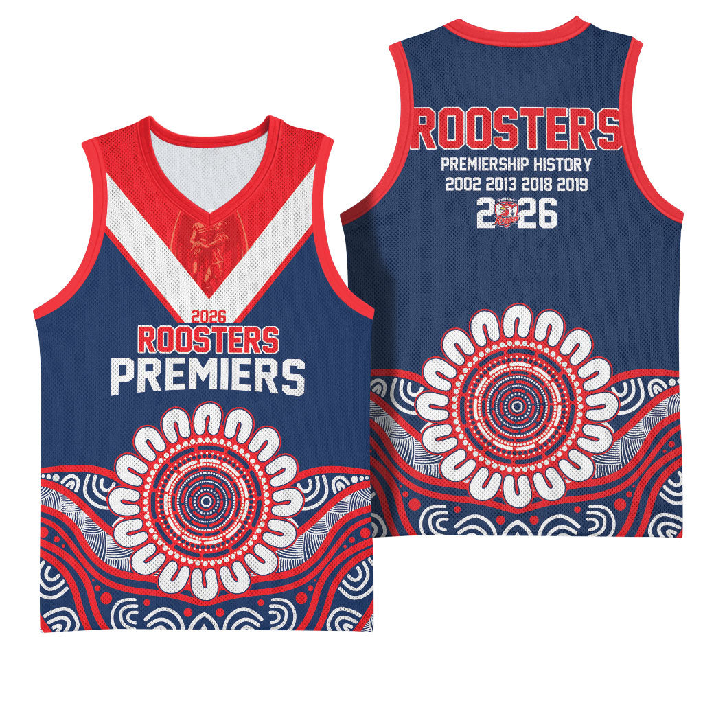 Sydney Premiers 2026 Basketball Jersey Roosters Fifth Championship