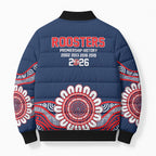 Sydney Premiers 2026 Bomber Puffer Jacket Roosters Fifth Championship