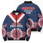 Sydney Premiers 2026 Bomber Puffer Jacket Roosters Fifth Championship
