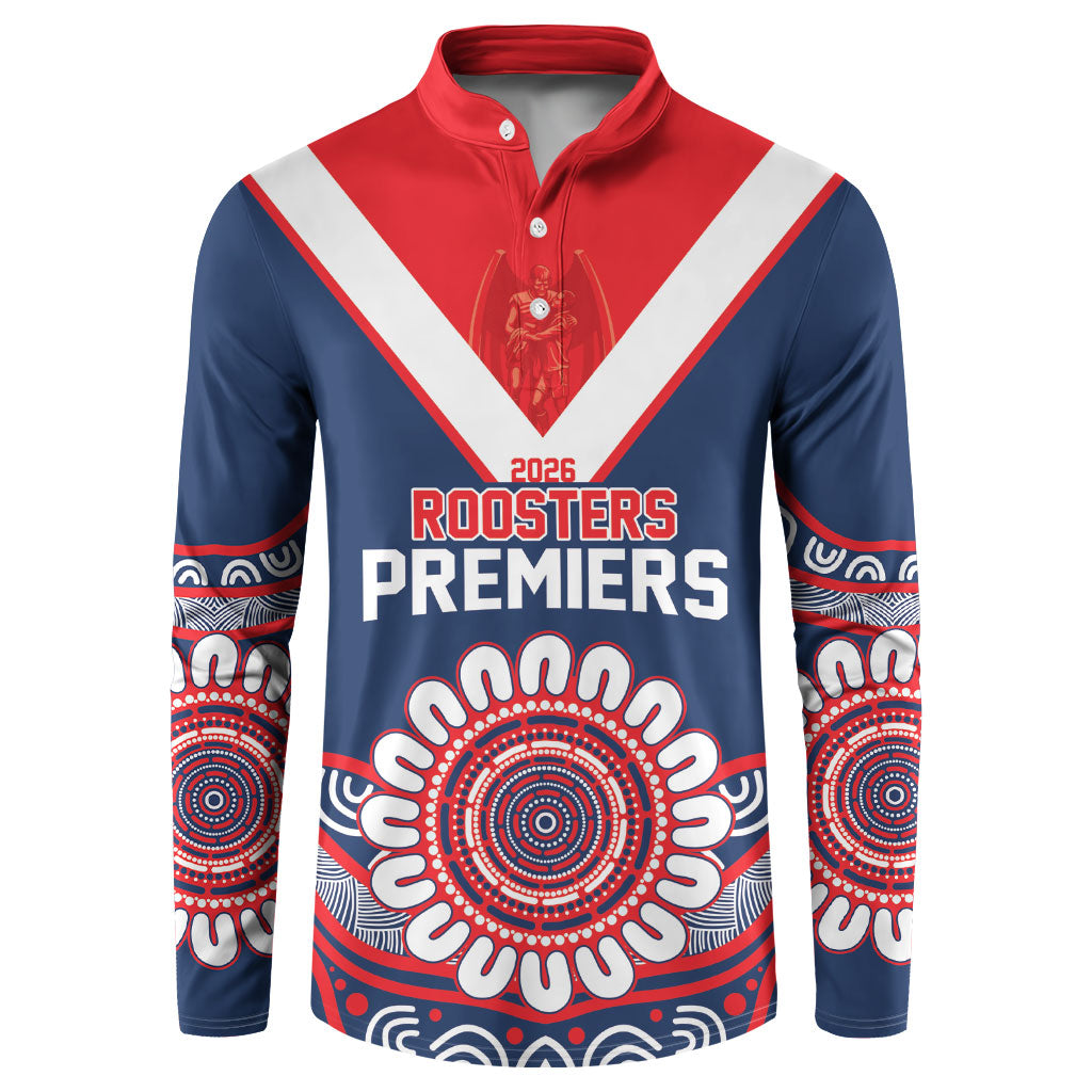 Sydney Premiers 2026 Button Sweatshirt Roosters Fifth Championship