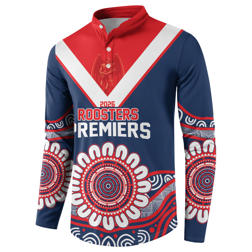 Sydney Premiers 2026 Button Sweatshirt Roosters Fifth Championship