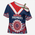 Sydney Premiers 2026 Cross Shoulder Shirt Roosters Fifth Championship