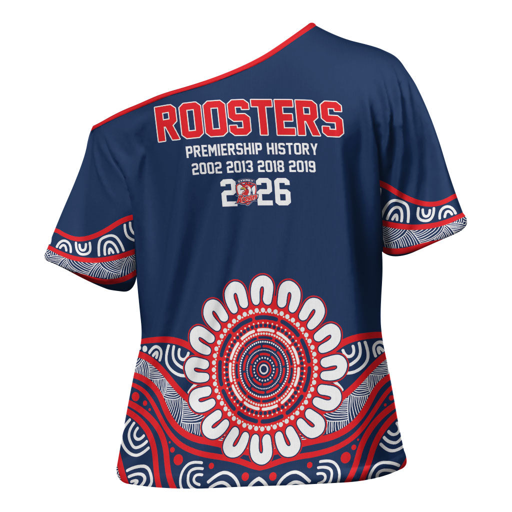 Sydney Premiers 2026 Cross Shoulder Shirt Roosters Fifth Championship