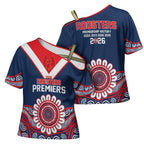 Sydney Premiers 2026 Cross Shoulder Shirt Roosters Fifth Championship