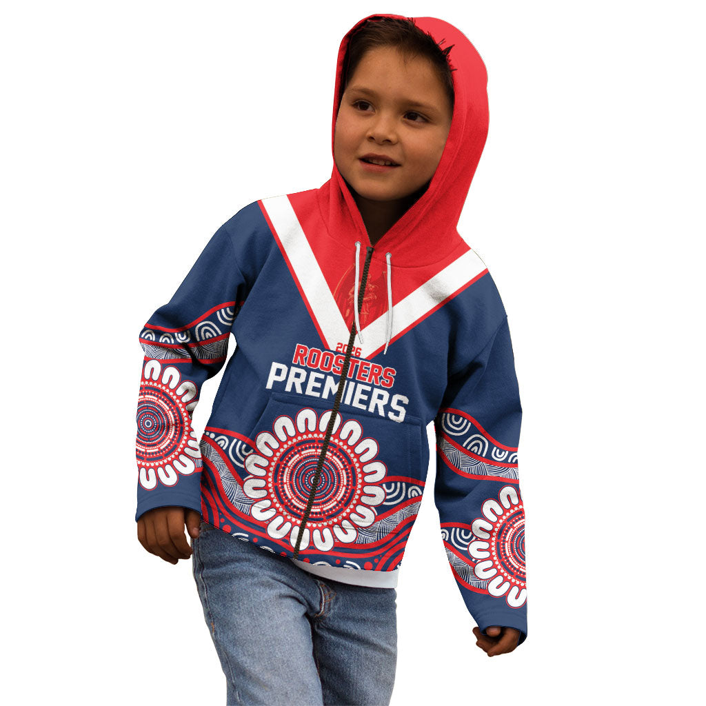 Sydney Premiers 2026 Kid Hoodie Roosters Fifth Championship