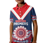 Sydney Premiers 2026 Kid Polo Shirt Roosters Fifth Championship