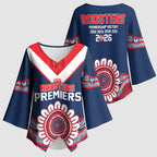 Sydney Premiers 2026 Kimono Sleeve Blouse Roosters Fifth Championship