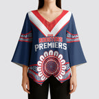 Sydney Premiers 2026 Kimono Sleeve Blouse Roosters Fifth Championship