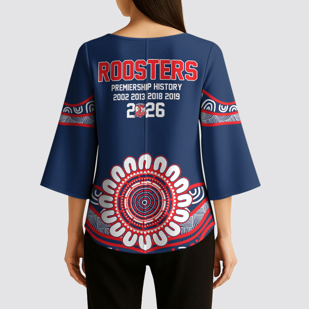 Sydney Premiers 2026 Kimono Sleeve Blouse Roosters Fifth Championship