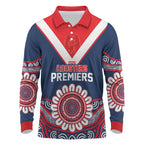 Sydney Premiers 2026 Long Sleeve Polo Shirt Roosters Fifth Championship