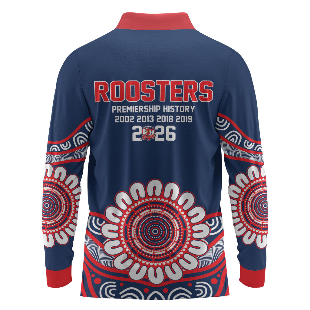 Sydney Premiers 2026 Long Sleeve Polo Shirt Roosters Fifth Championship