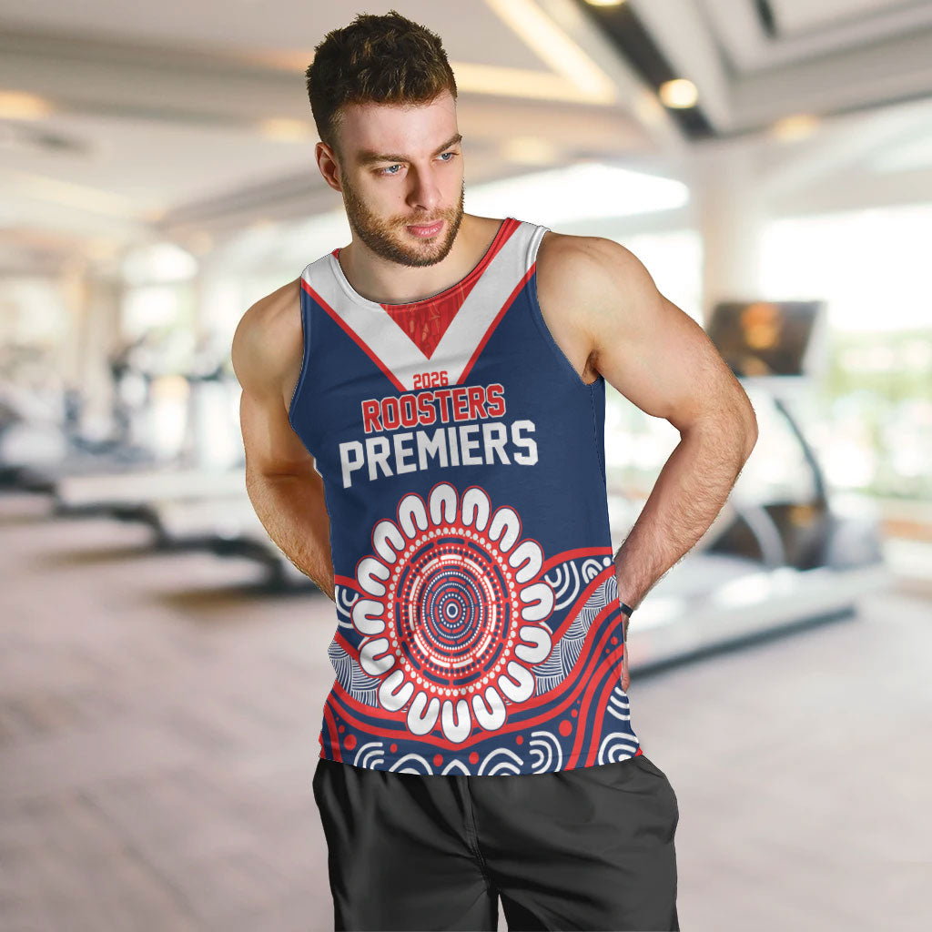 Sydney Premiers 2026 Men Tank Top Roosters Fifth Championship