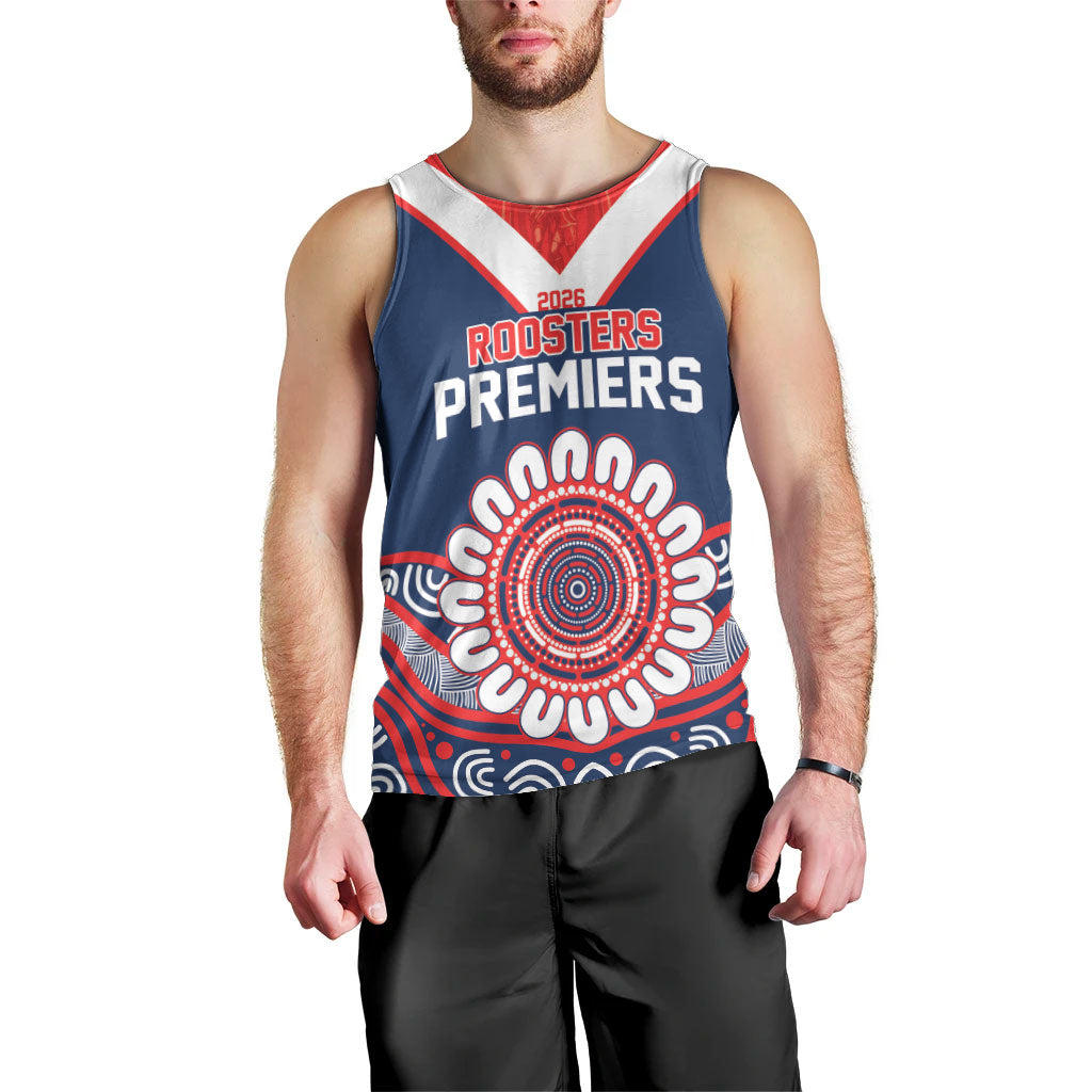 Sydney Premiers 2026 Men Tank Top Roosters Fifth Championship