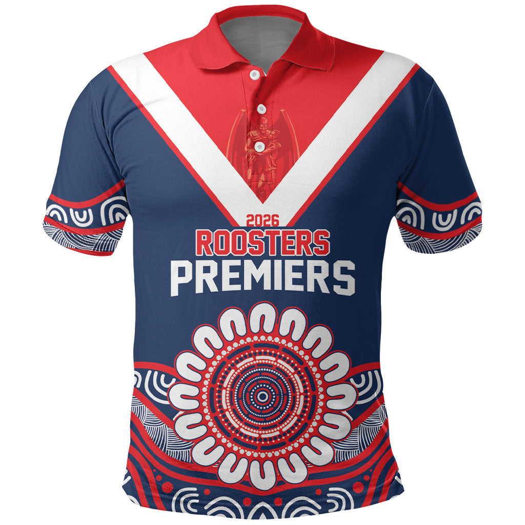 Sydney Premiers 2026 Polo Shirt Roosters Fifth Championship