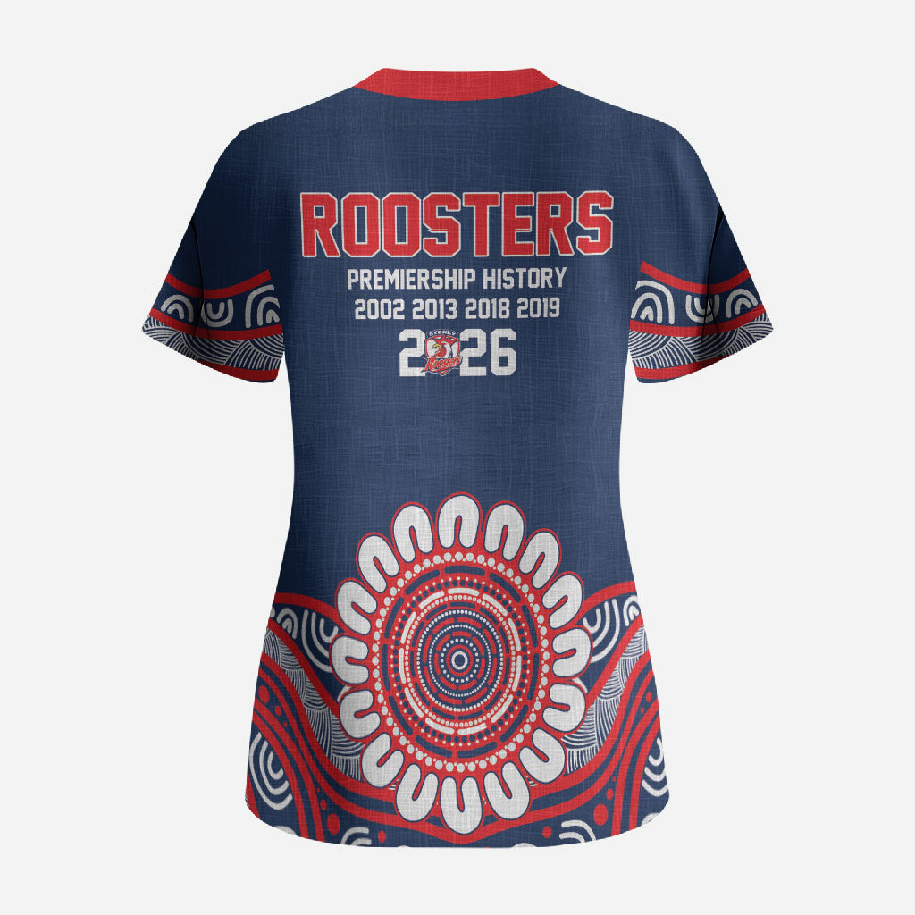 Sydney Premiers 2026 Scrub Top Roosters Fifth Championship
