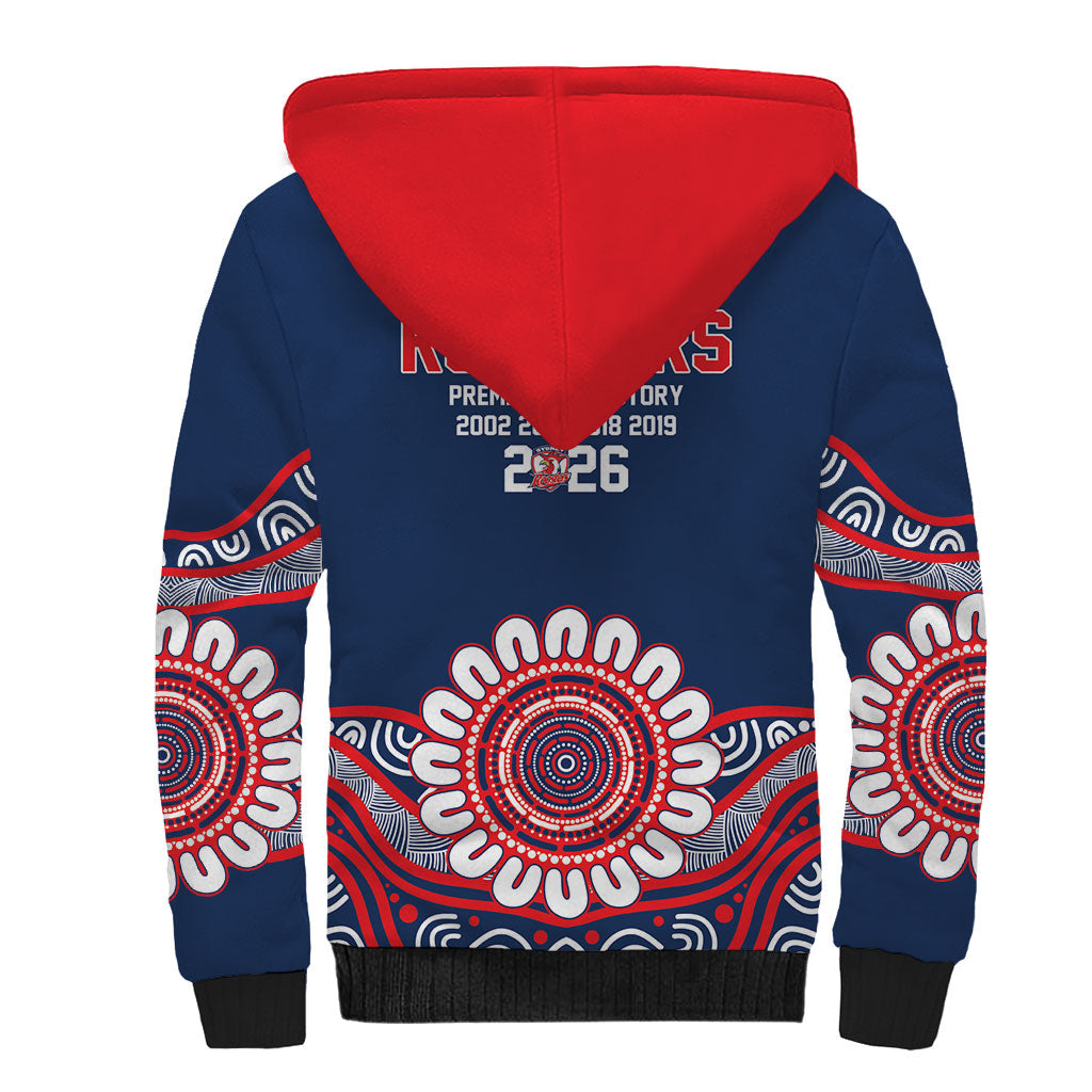 Sydney Premiers 2026 Sherpa Hoodie Roosters Fifth Championship