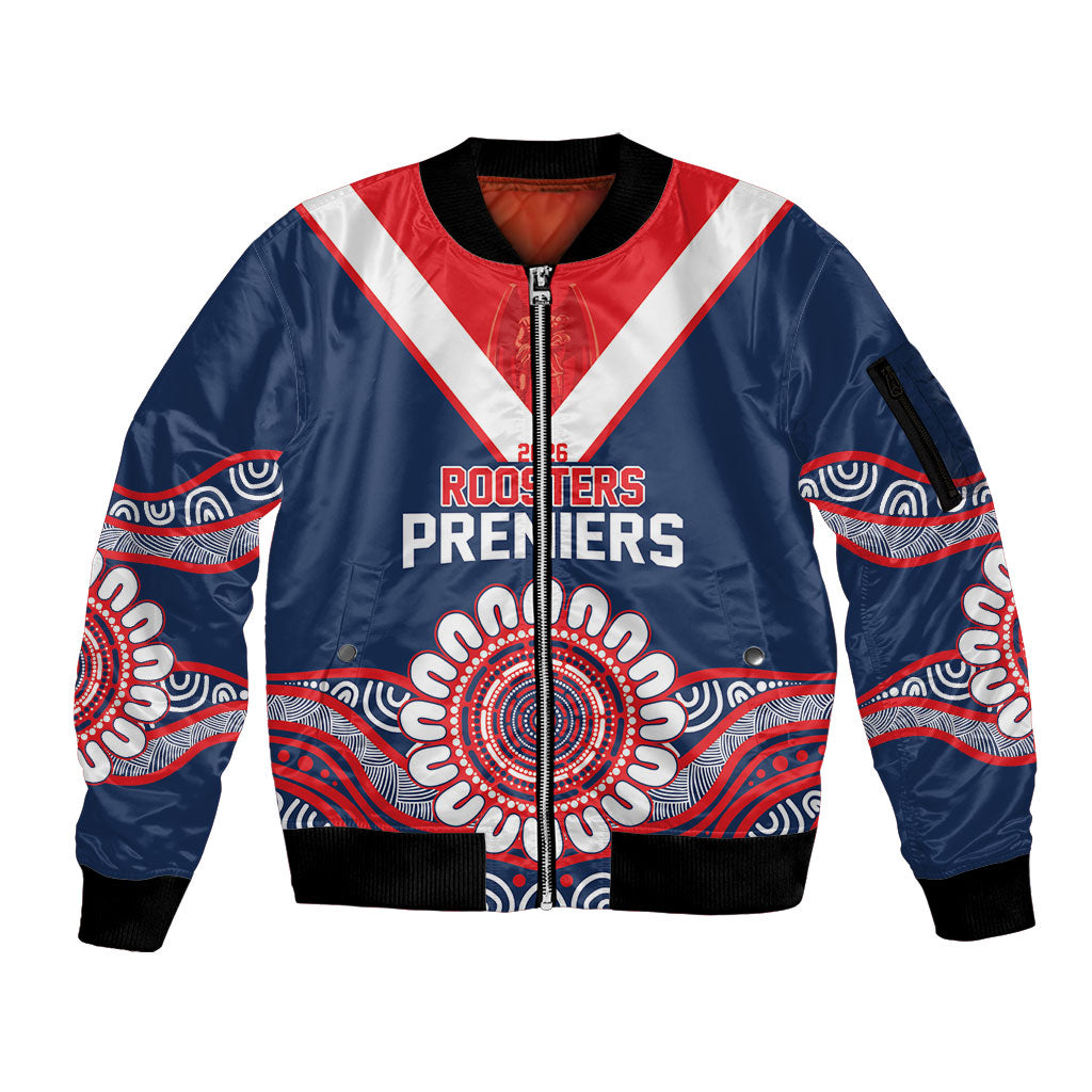 Sydney Premiers 2026 Sleeve Zip Bomber Jacket Roosters Fifth Championship